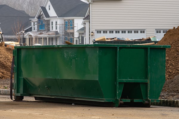 we offer recycling options for construction waste in the dumpsters